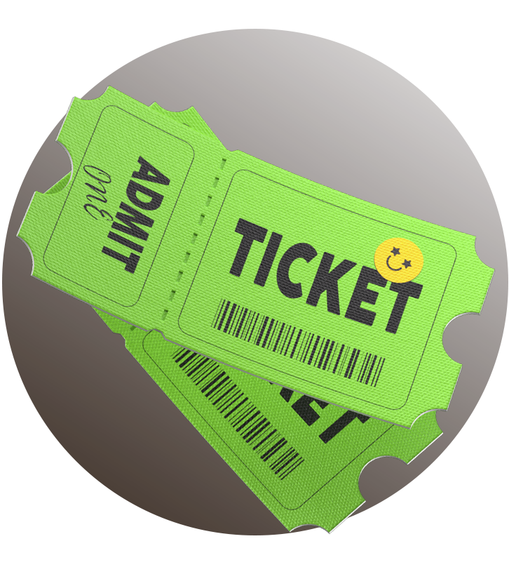 Билеты на розыгрыш